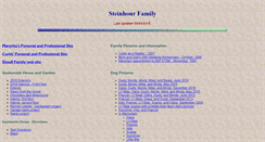 Desktop Screenshot of family.steinhour.net