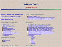 Tablet Screenshot of family.steinhour.net